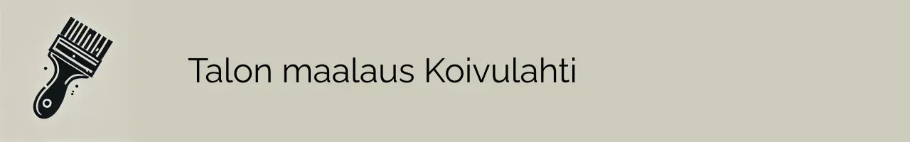 Talon maalaus Koivulahti